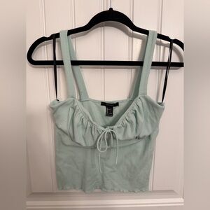 Forever 21 Mint Ribbed Camisole